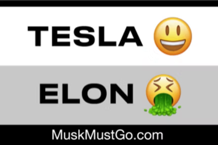 Tesla vs Elon Emoji